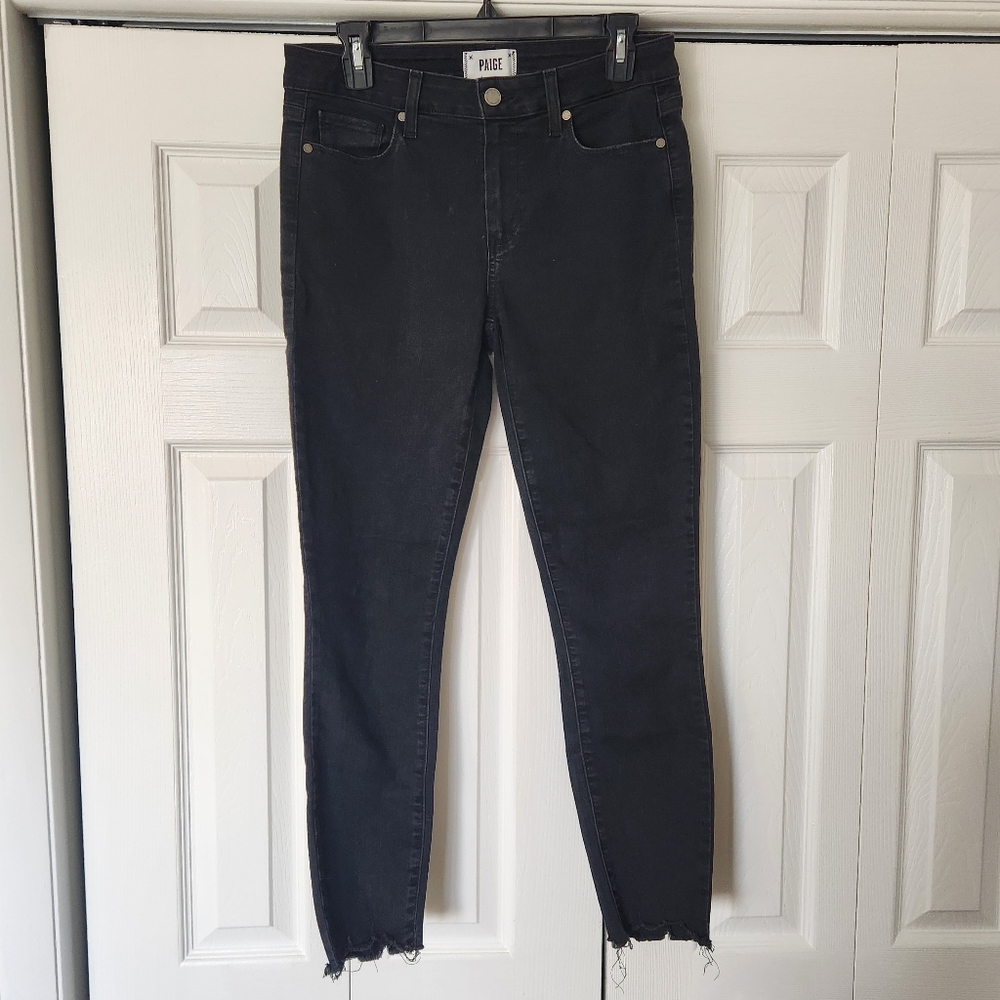 Paige Verdugo Ankle Jean with Raw Hem Size 30